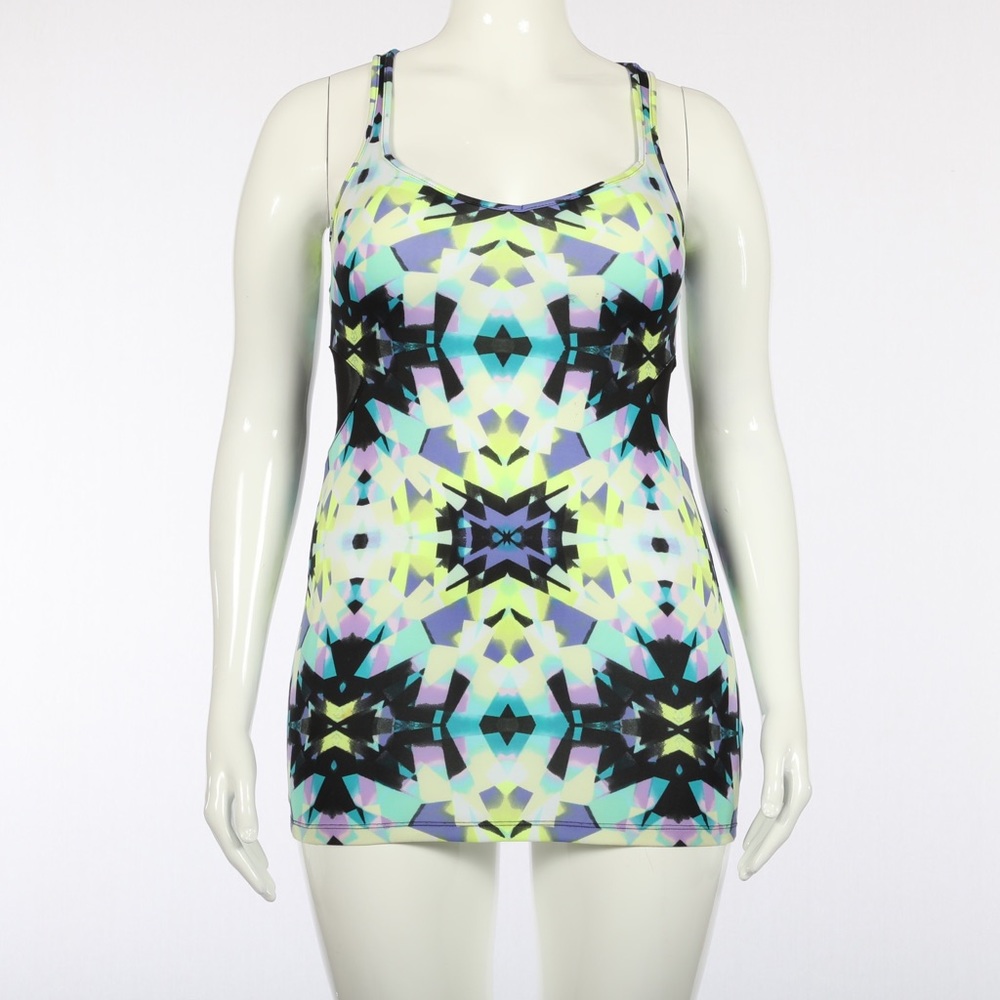 Material Girl Kaleidoscope Bodycon Mini Dress SZ L